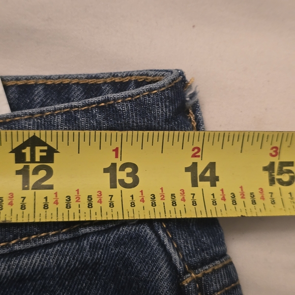 SHEIN Asymmetrical Denim Blue Skirt - Picture 11 of 11